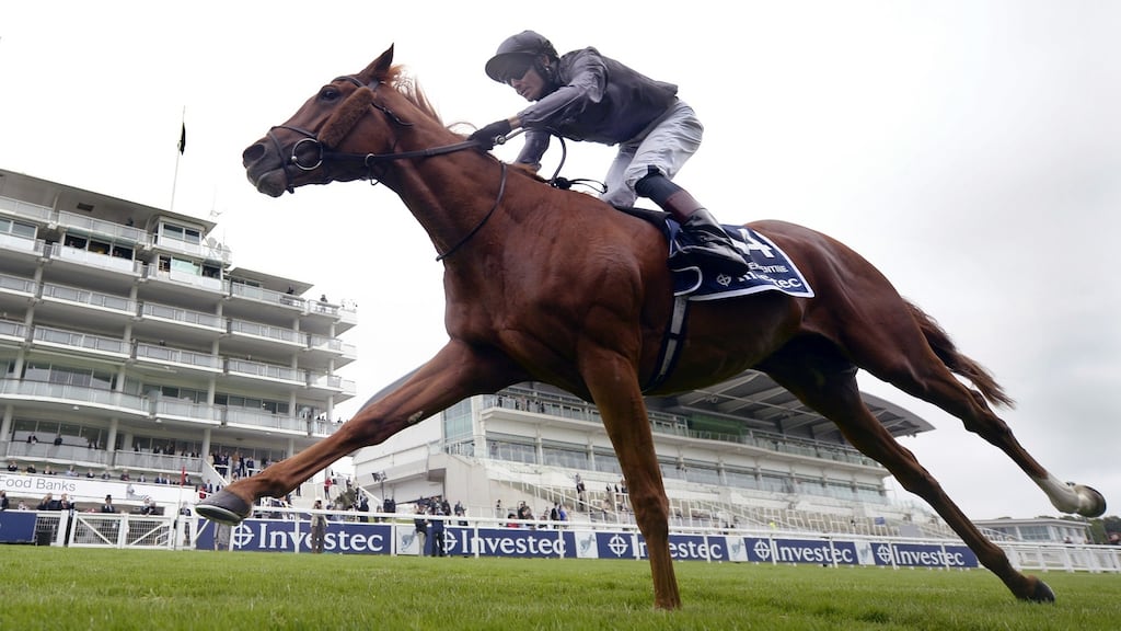 Jockey Emmet McNamara rides Serpentine to victory in the Derby Stakes at the Epsom Derby Festival on July 4th. Photograph: Bill Selwyn/AFP via Getty Images