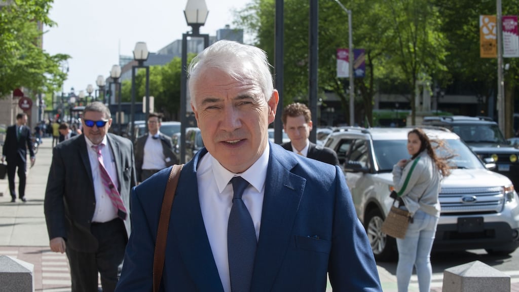 Seán Dunne said the proceedings had “no legal basis” are “unstateable” and that the injunction was only granted because of the “Seán Dunne factor”. Photograph: Douglas Healey