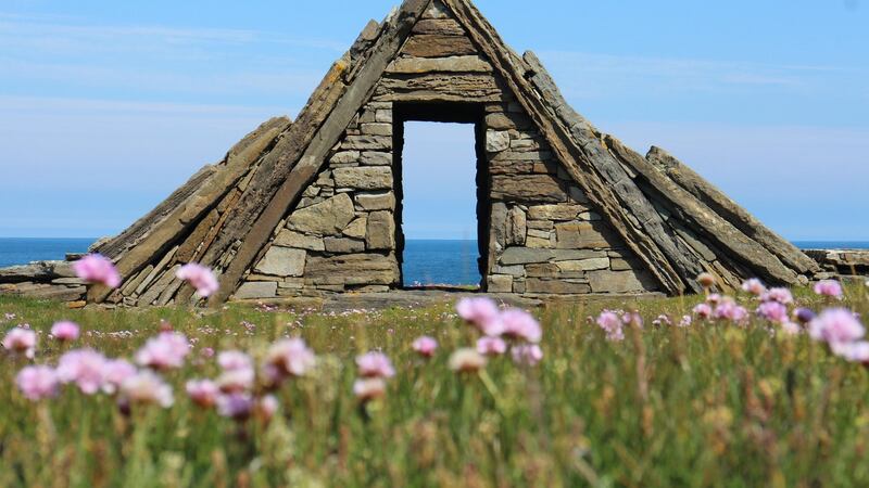 Alan Counihan, “Tearmann na Gaoithe”, from Tír Sáile. Photograph: Eamon O’Boyle