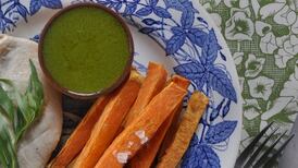 Give Me Five: Chicken with tarragon aioli and sweet potato fries