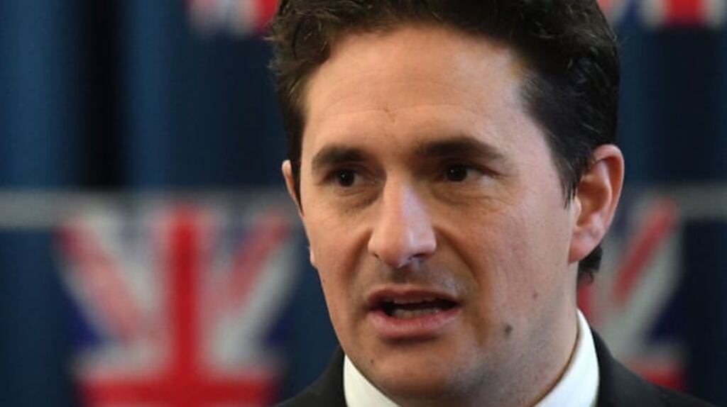 Former UK veterans minister Johnny Mercer. File photograph: Kirsty O’Connor/PA