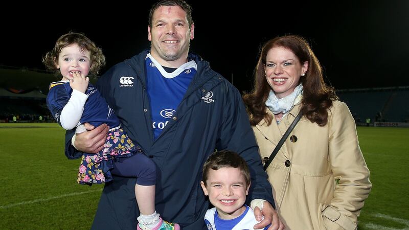 Mike Ross bids goodbye after announcing his retirement. Photo: Tommy Dickson/Inpho
