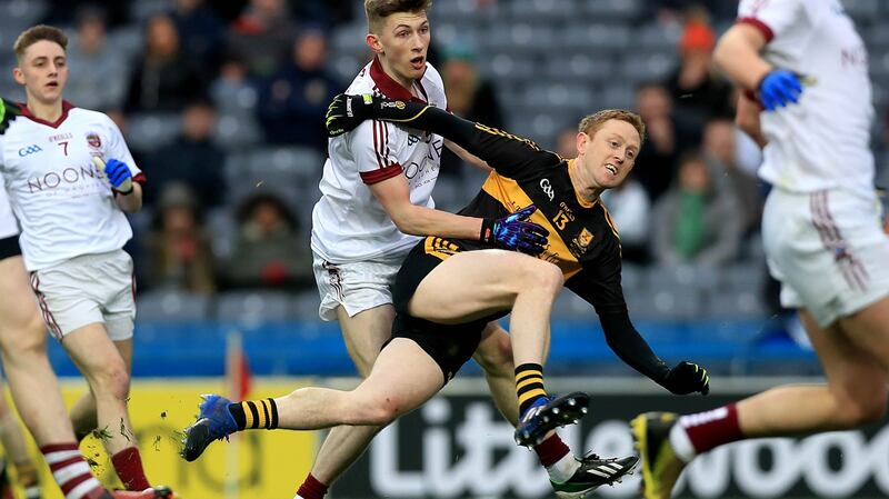 Colm Cooper scores a goal for Dr Crokes against Slaughtneil in this year’s All-Ireland senior club final at Croke Park. Photograph: Donall Farmer/Inpho