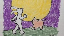 A Hop into Space: An illustrated poem by Aughacasla National School