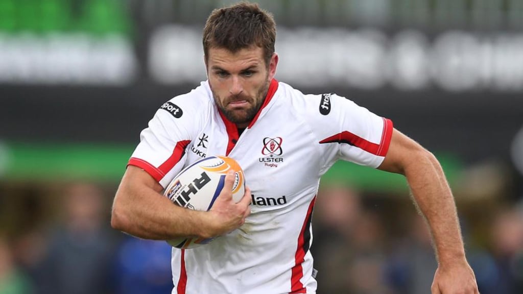 Jared Payne returns from injury for Ulster’s Guinness Pro12 clash against Edinburgh at Ravenhill on Friday night.  Photograph: Dan Sheridan/Inpho