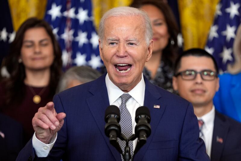 President Joe Biden: Democratic strategists are quietly confident that he has the discipline and fortitude to perform competently and authoritatively. Photograph: Evan Vucci