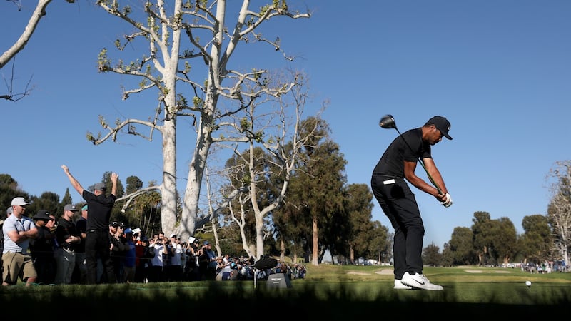Tony Finau leads the driving distance stats on the PGA Tour this season with an average of 323.7 yards. Photo: Christian Petersen/Getty Images