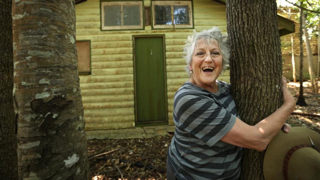 Tree thinker: Germaine Greer at Cave Creek, in Queensland. Photograph: Newspix/Rex