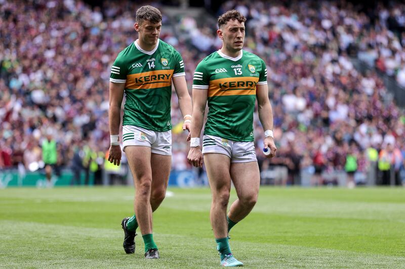 Kerry will look to the Clifford brothers, David and Paudie, for inspiration in the final. Photograph: Laszlo Geczo/Inpho
