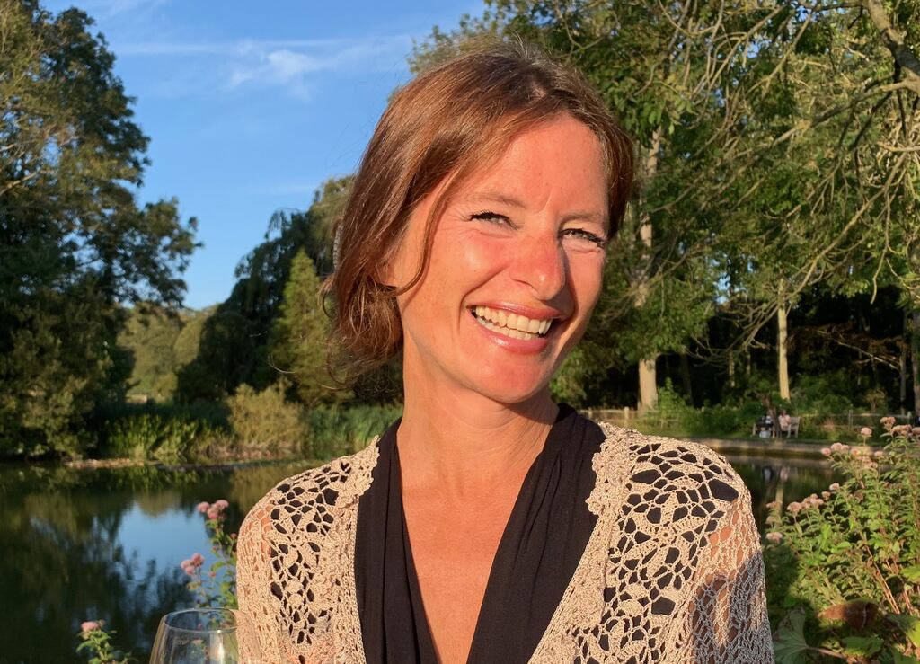 Helen Paris: "Gardens provide a sense of belonging, safety even. Allotments, gardens – these are places where women can take up residence, where they can be powerful, where they can be themselves." Photograph: Leslie Hill