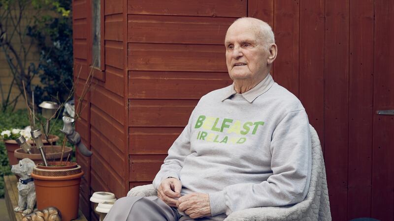 Hugh Callaghan, who has died aged 93. Photograph: Olivia Harris