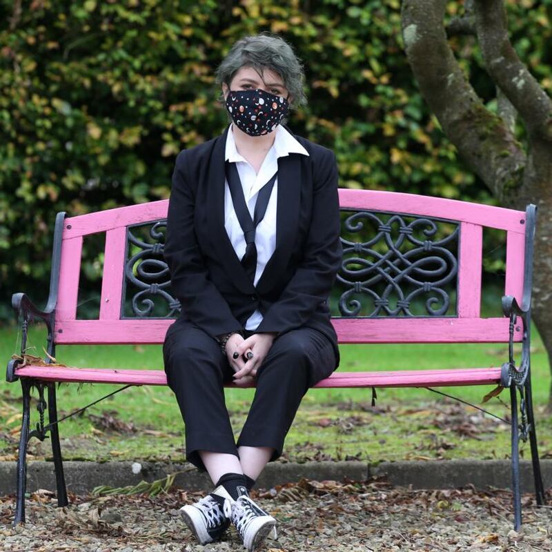 Orla Tinsley back at home in Ireland. Photograph: Laura Hutton