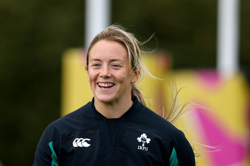 Ireland's Stacey Flood. Photograph: Ben Brady/Inpho