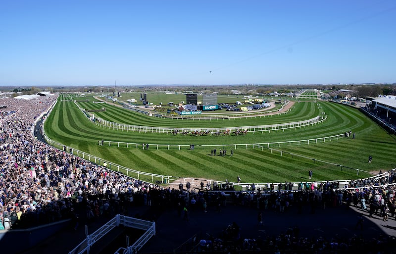 Peak terrestrial viewing for the English Grand National declined again this year to 5.2m but reached a high of 7.5m in 2023. Photograph: PA