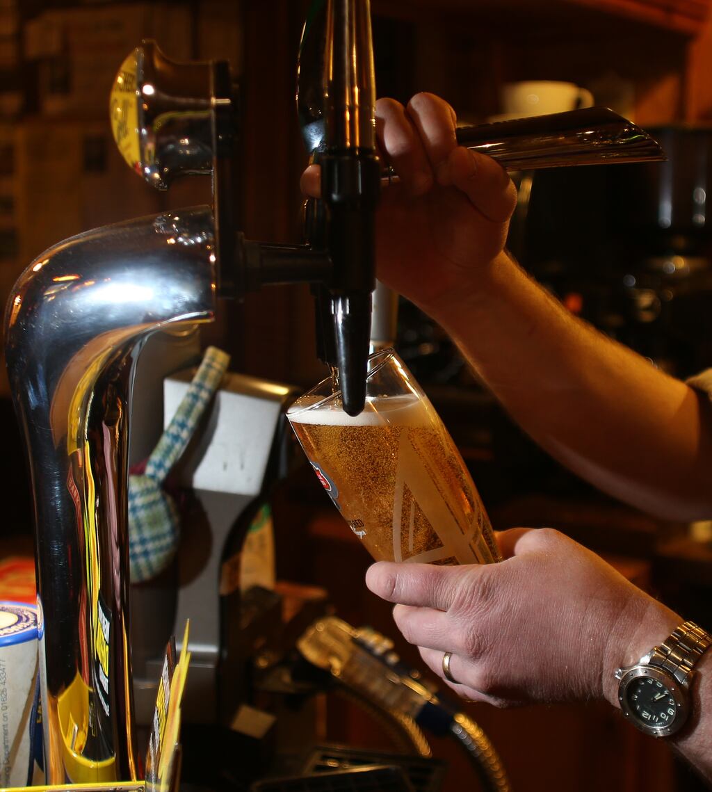 Alcohol consumption in Ireland is down by almost one-third in the past two decades. ( Photo: Lynne Cameron/PA Wire)