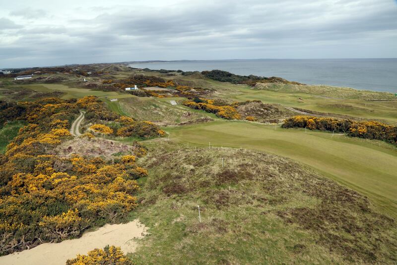 Royal County Down Golf Club: it can be an exceptionally difficult course if the weather is wet or breezy. Photograph: Darren Kidd/Presseye/Inpho