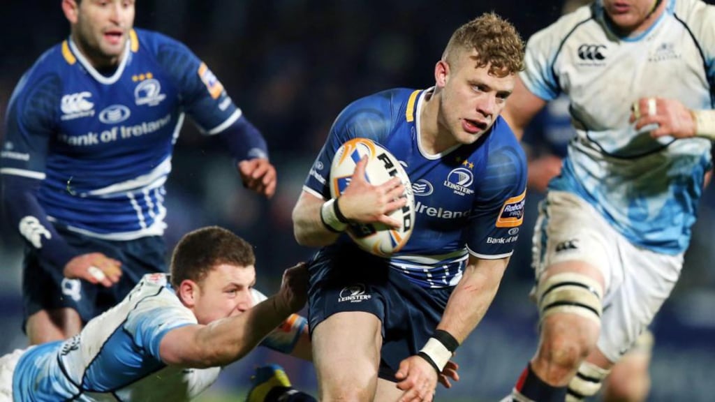 RaboDirect PRO12, RDS, Dublin 23/3/2013Leinster vs Glasgow WarriorsLeinster's Ian Madigan runs in for a tryMandatory Credit ©INPHO/Dan Sheridan