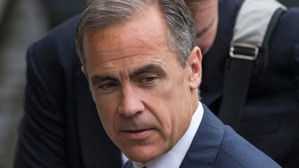 Bank of England governor Mark Carney: said any increases in the cost of borrowing will be limited and gradual. Photograph: Neil Hall/Reuters