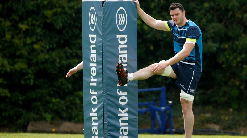 Devin Toner’s secondrow partner James Ryan. Photograph: Oisin Keniry/Inpho