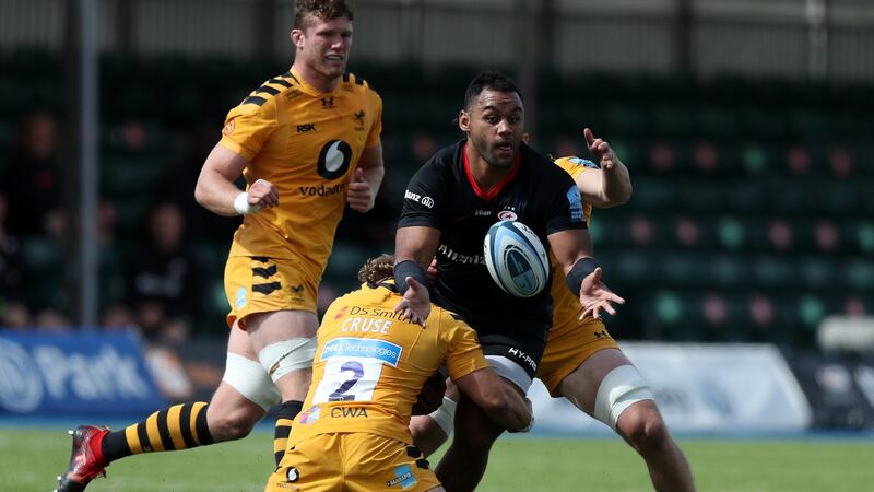 Leinster struggled to contain Billy Vunipola in last year’s Champions Cup final. Photograph: David Rogers/Getty