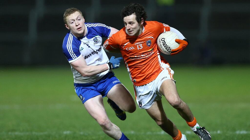 Jamie Clarke: the former Armagh star will add considerable guile to the New York attack against Leitrim. Photograph: William Cherry/Presseye/Inpho