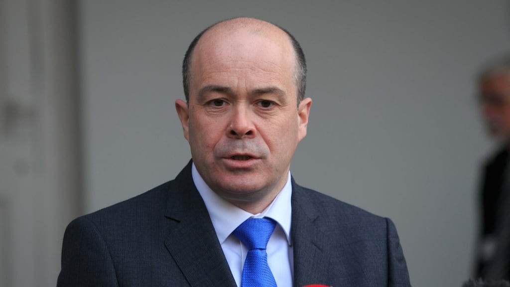 Minister for Communications Denis Naughten: responsibility for the post office network is to be transferred back to the Minister. Photograph: Gareth Chaney