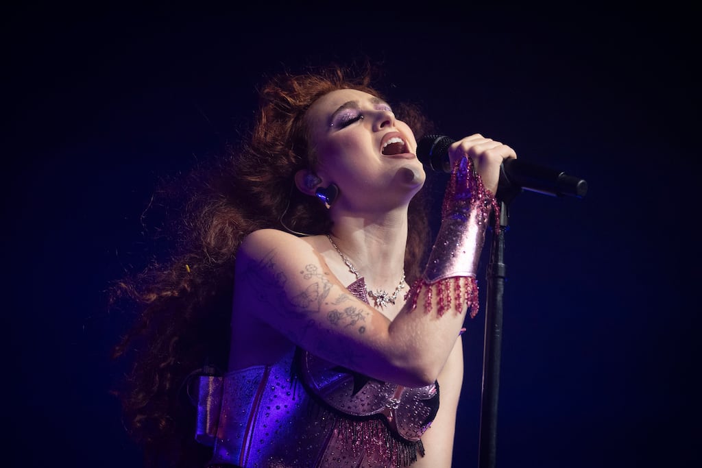 Chappell Roan plays the main stage at 8pm on Friday at Electric Picnic, followed by Hozier at 10.30pm. Photograph: Tom Honan