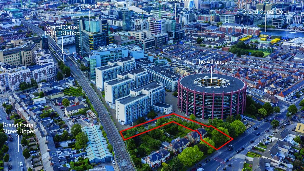 The South Lotts Road site (outlined) is located within close proximity to Google’s EMEA headquarters.