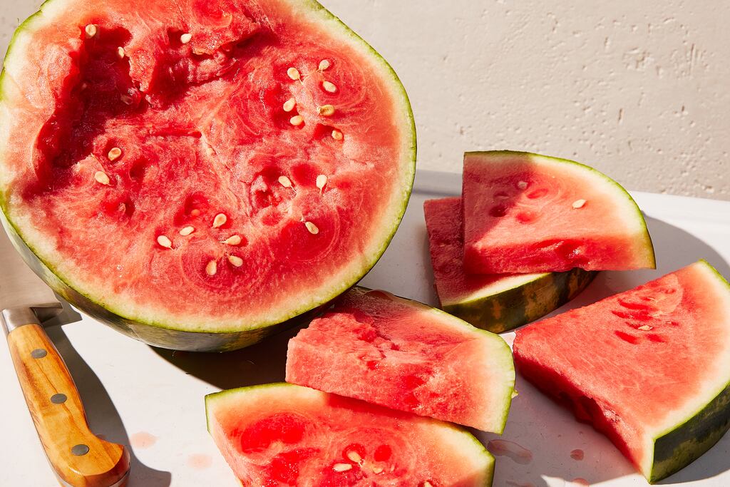 Before you look for the perfectly ripe watermelon, you want to listen. Photograph: Christopher Simpson/The New York Times