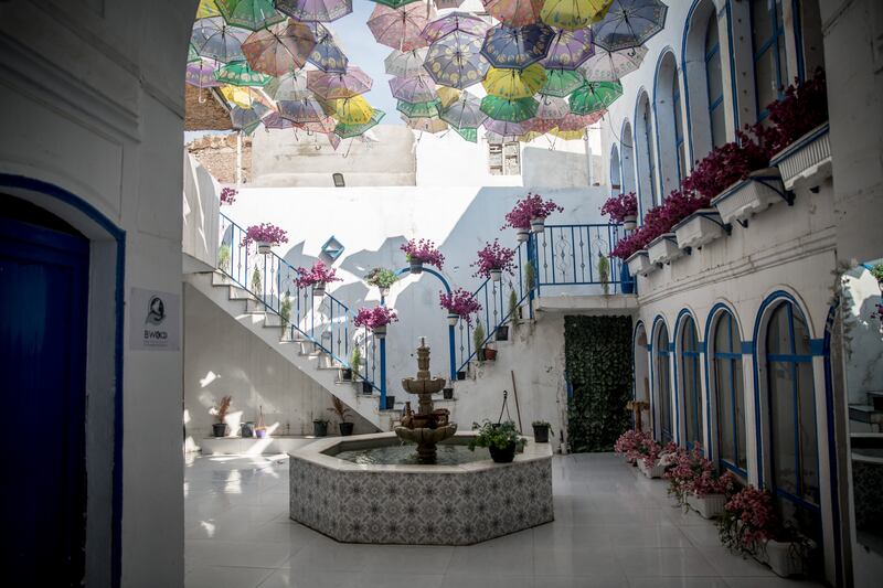 The location where Better World Organisation for Community Development is holding its skills training in Mosul's Old City