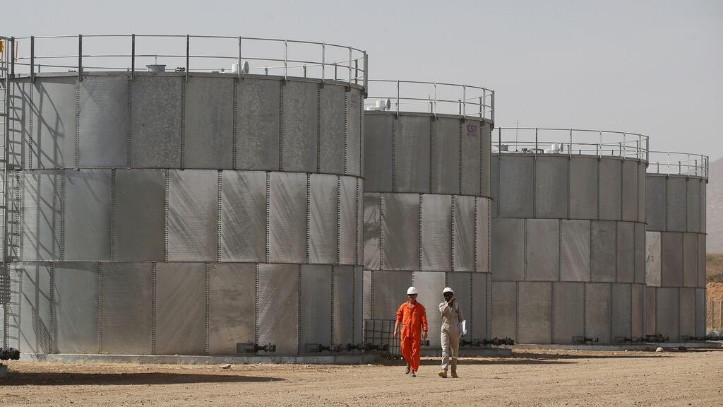 A Tullow site in Kenya. The Irish-founded but Africa-focused exploration company will hold a so-called capital markets day (CMD) on November 25th. Photograph: Reuters