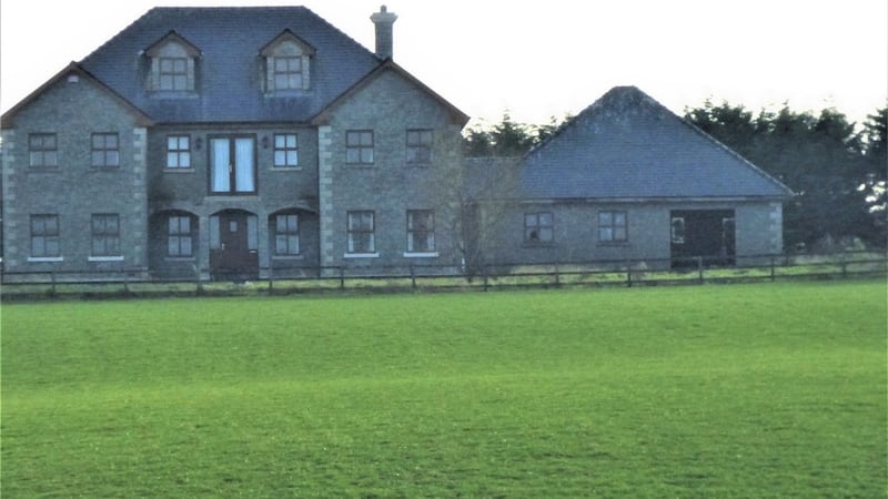 This five-bedroom B3-rated detached house in Portagh lies on a 1.5-acre site