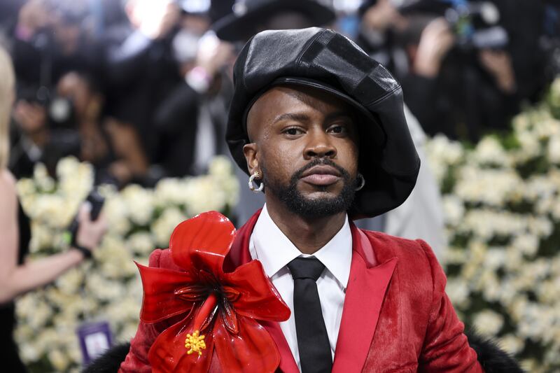 Met Gala: Edvin Thompson. Photograph: Justin Lane/EPA/EFE