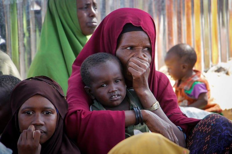 Report finds that more than 4.1 million people across Somalia are in need of urgent humanitarian food assistance. Photograph: Farah Abdi Warsameh/AP