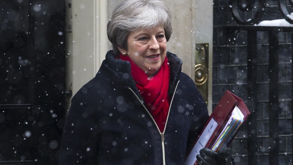Prime minister Theresa May:  Brexit woes result from her chronic political weakness, some unfit people and the festering fissure of Conservative division on Europe. Photograph:  Alex Burstow/Getty Images