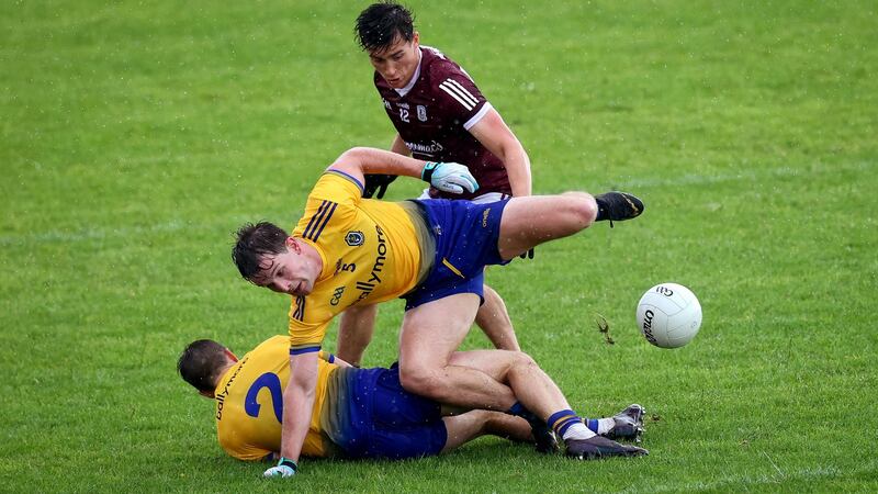Kevin McStay was a little surprised by Roscommon’s defensive set up given they have beaten Galway twice in recent championships. Photograph: Ryan Byrne/Inpho