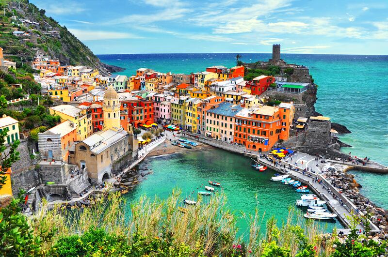 Discover the colourful cliffside villages of Cinque Terre