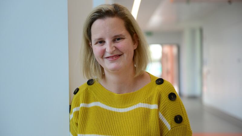 Deirdre O’Connor, a patient at the NRH. Photograph: Bryan O Brien/The Irish Times