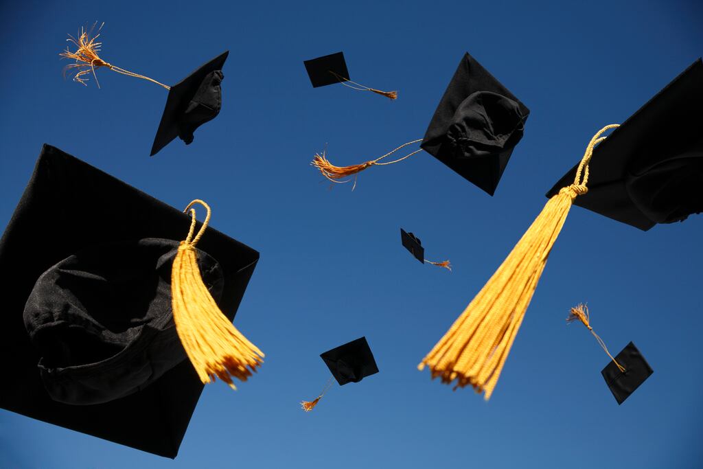 Overall, about 10 per cent of graduates earned more than €40,000 a year.