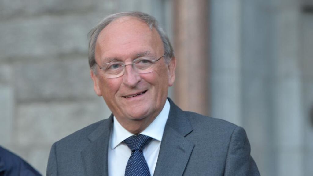 ‘Both the Ceann Comhairle Sean Barrett (above) and Taoiseach Enda Kenny resisted an attempt by the former Minister for Justice Alan Shatter to halt the inquiry in its tracks but Fianna Fáil and Sinn Féin went apoplectic about the fact that a debate was disallowed on legal advice.’ Photograph: Alan Betson / The Irish Times