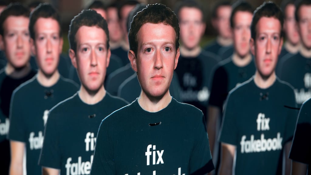 Facebook founder and chief executive Mark Zuckerberg: Several app developers have complained about the issue to Facebook since May. Photograph: Getty