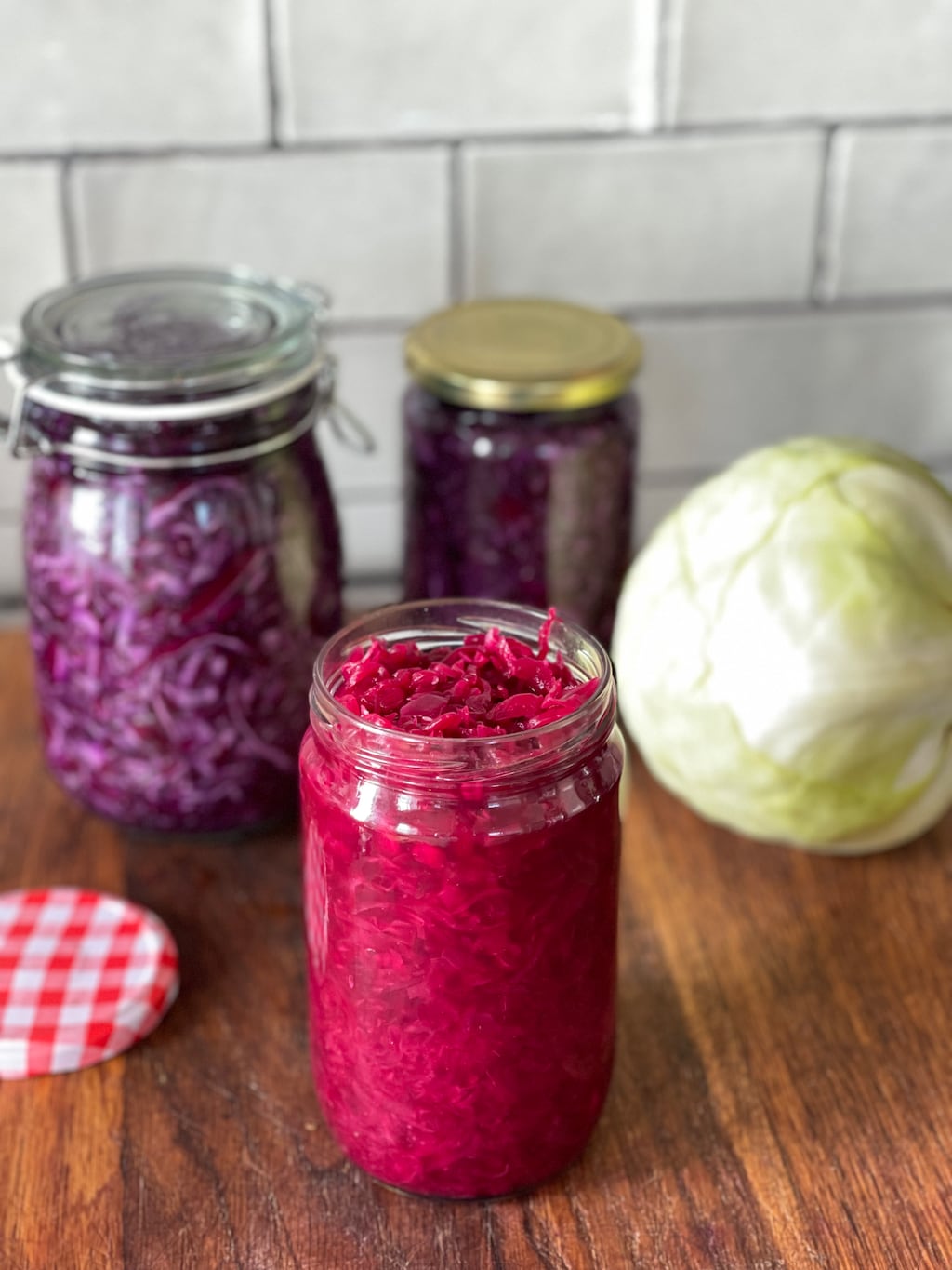 Sauerkraut, the finished product. Photograph: Lilly Higgins