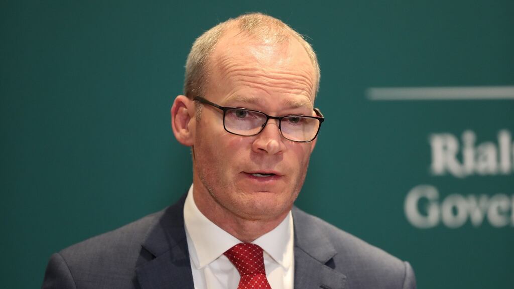 In a careful but negative response the Minister for Foreign Affairs Mr Coveney said the “Stormont House Agreement framework is the way forward” on these issues. Photograph: Nick Bradshaw for The Irish Times