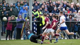 Both teams play better into the wind as Galway beat Monaghan