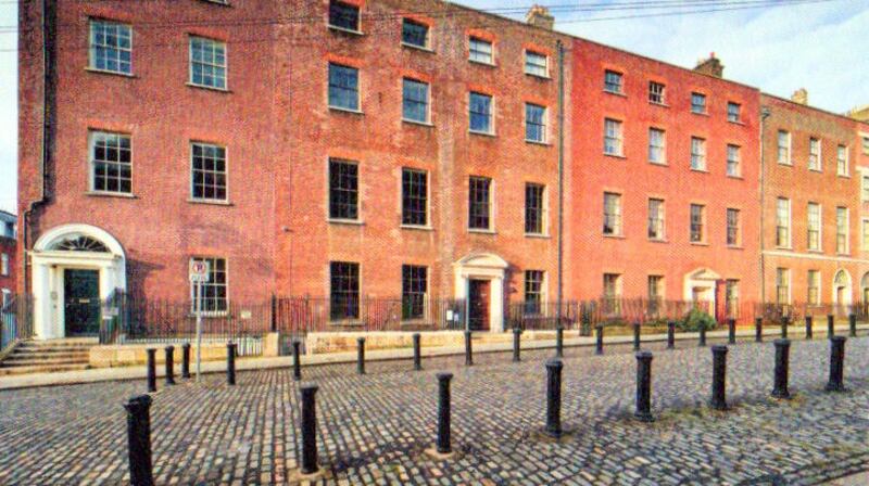 The exterior of 14 Henrietta Street, whose long and colourful history has now been recorded in a three-volume history.