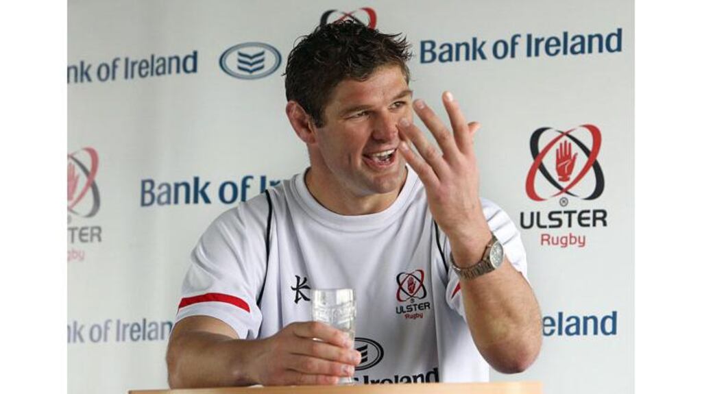New Ulster signing Johann Muller will captain the province against Bath in their pre-season friendly at Ravenhill. (Photograph: Inpho)