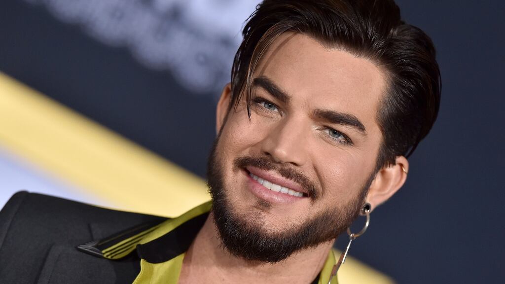 Adam Lambert attends the premiere of A Star Is Born at The Shrine Auditorium on September 24th, 2018 in Los Angeles, California. Photograph: Axelle/Bauer-Griffin/FilmMagic