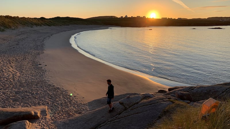 Beach views on Oileán Ghabhla