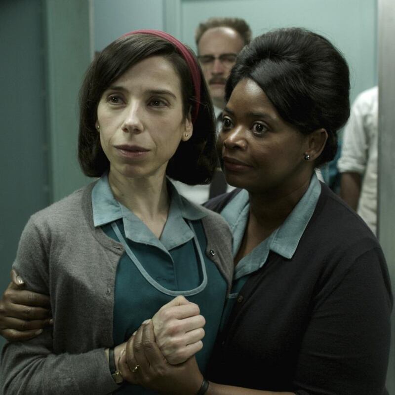 Sally Hawkins and Octavia Spencer in The Shape of Water