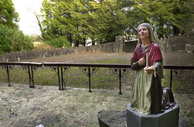 Ann Lovett’s death: the grotto in Granard where the schoolgirl gave birth. Photograph: Brenda Fitzsimons